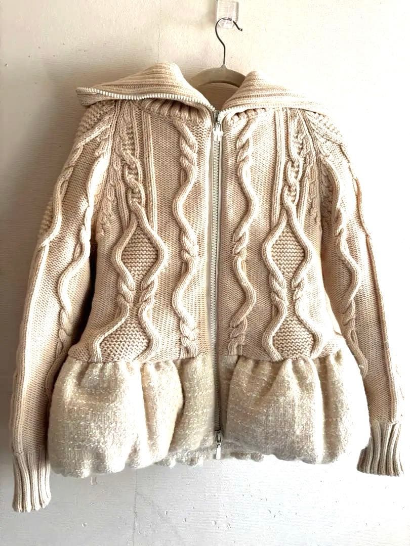 モンクレール ガムルージュ ORION ニットダウンジャケット Sサイズ