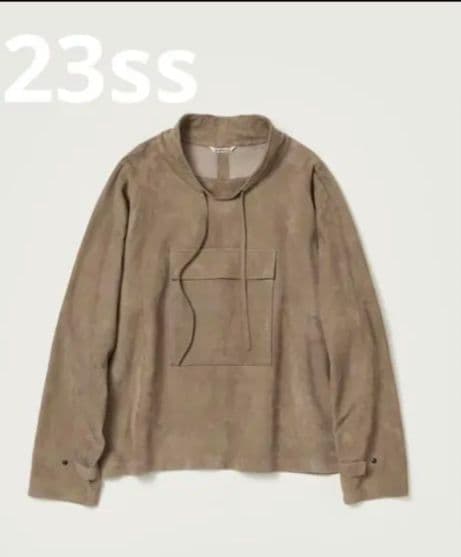 C*2様 23ss GOAT SUEDE PO BLOUSON