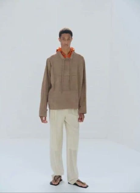 C*2様 23ss GOAT SUEDE PO BLOUSON