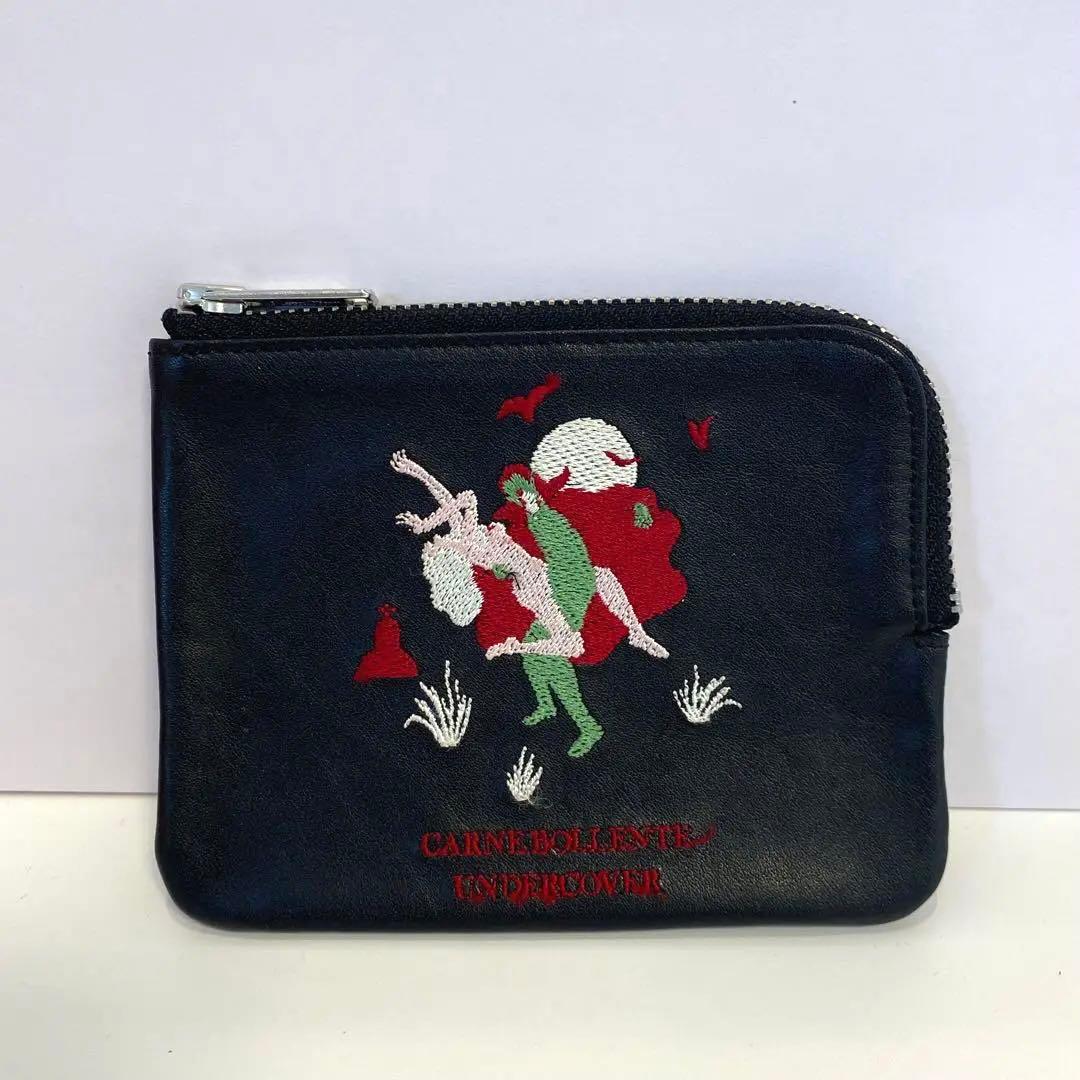 UNDERCOVER CARNEBOLLENTE レザーウォレット　刺繍