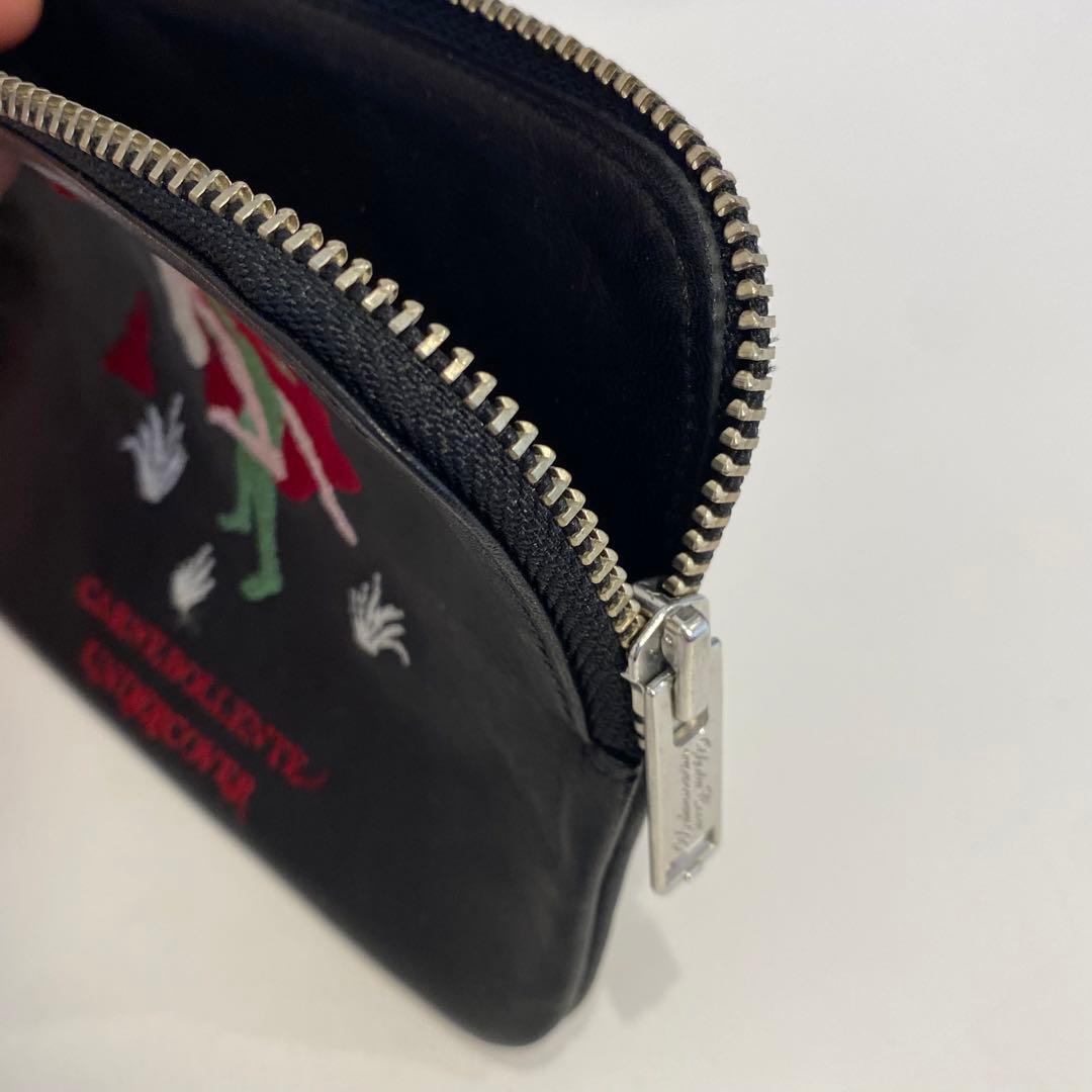 UNDERCOVER CARNEBOLLENTE レザーウォレット　刺繍