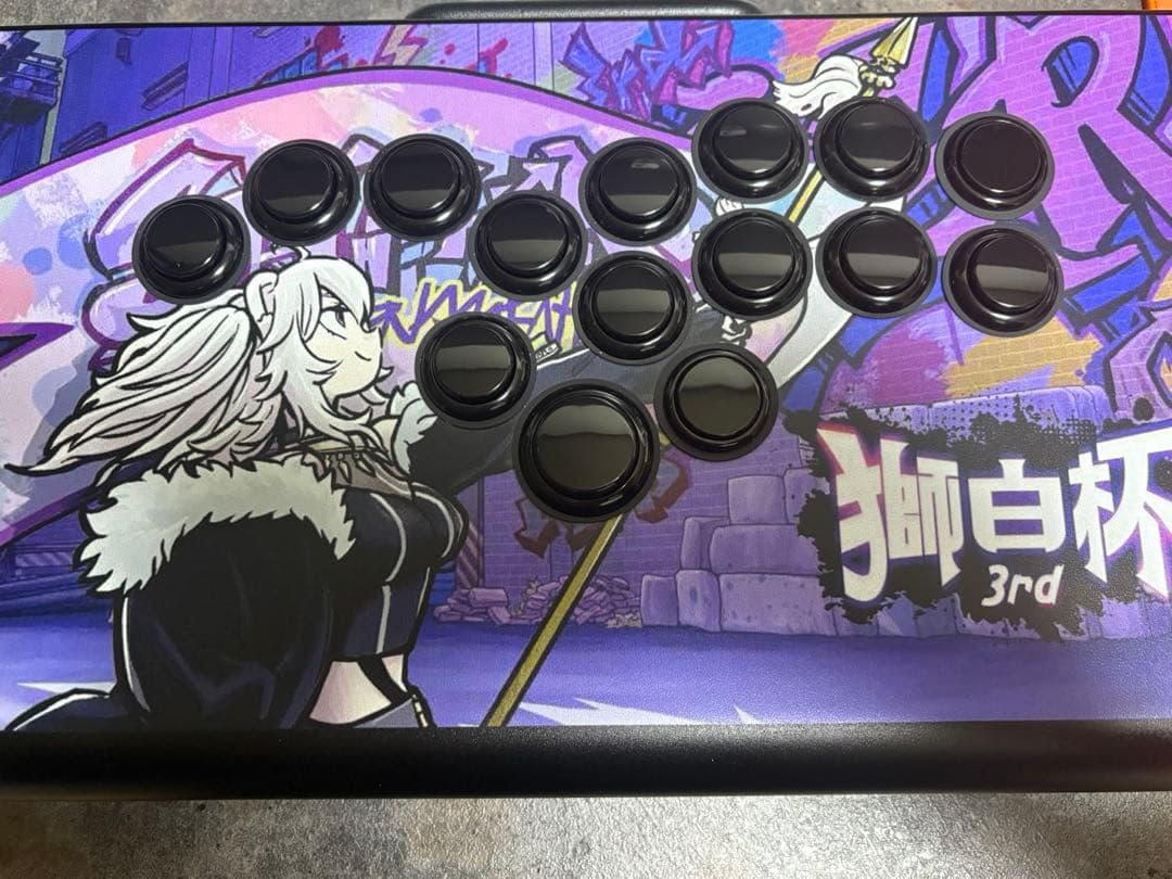 iO 獅白杯 3rd Edition（レバーレス）　ioアケコン