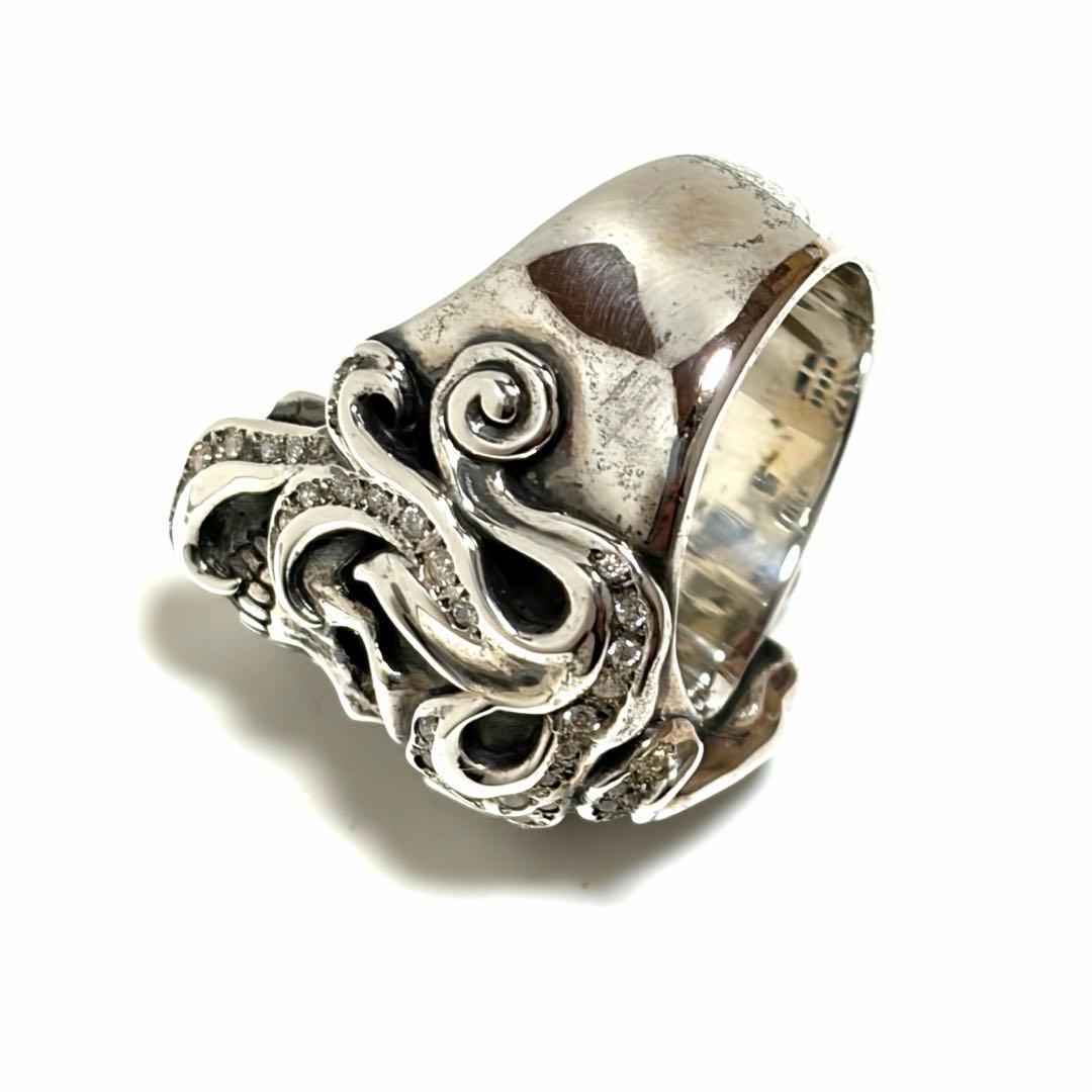 JUSTIN DAVIS ANDYリング スカル シルバー ジルコニア 美品