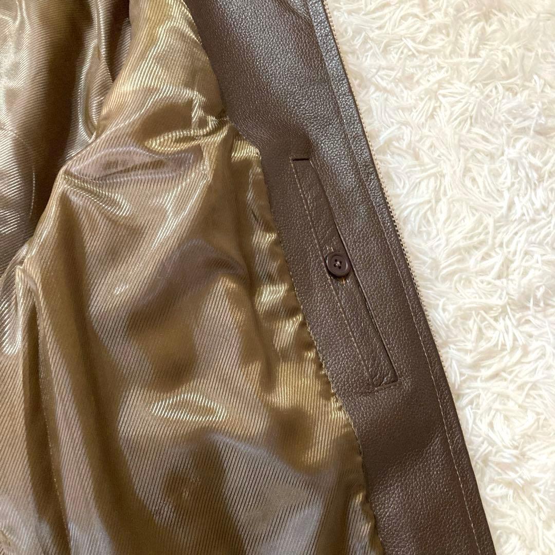 【良品・希少3L】ホーンワークス　カウレザー G-1 フライト　ダークブラウン