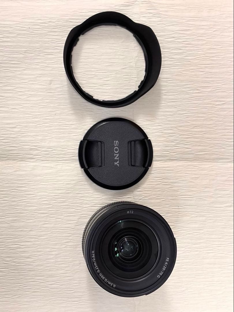 SONY FE 20-70mm F4 G レンズ