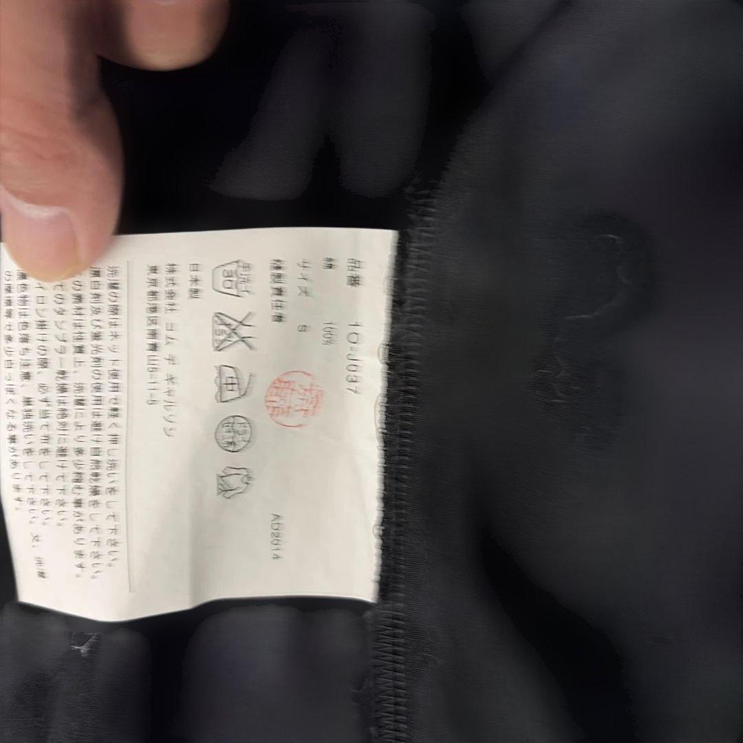 BLACK コムデギャルソン　チャイニーズカラーシャツジャケット