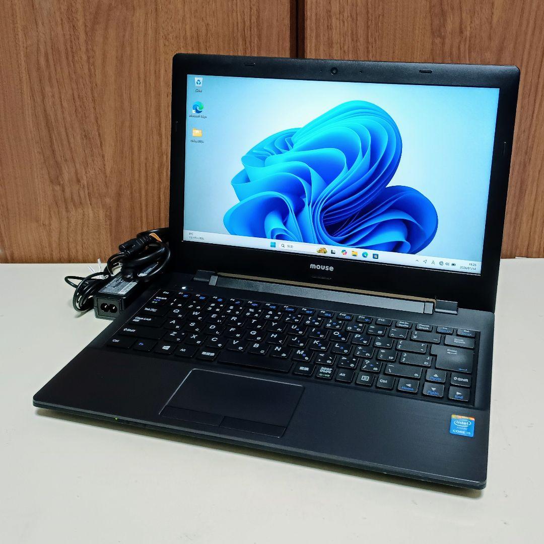 mouse Corei5 メモリ16GB 新品SSD512GB Webカメラ