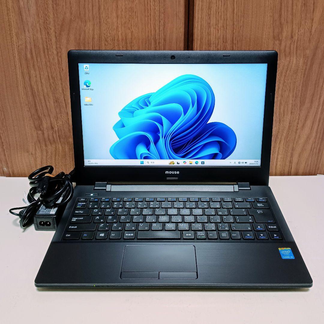 mouse Corei5 メモリ16GB 新品SSD512GB Webカメラ