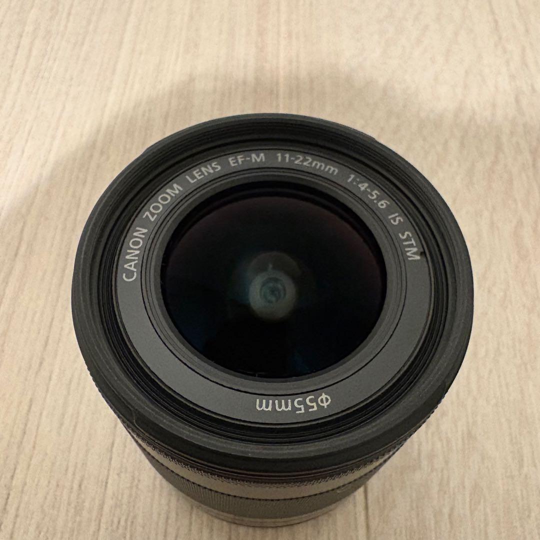 Canon EF-M 11-22mm F4-5.6 IS STM ブラック