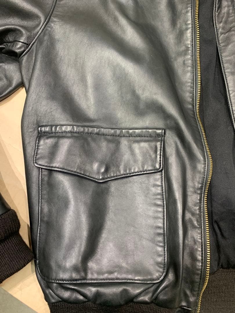 Polo by Ralph Lauren A-2 レザー フライトジャケット