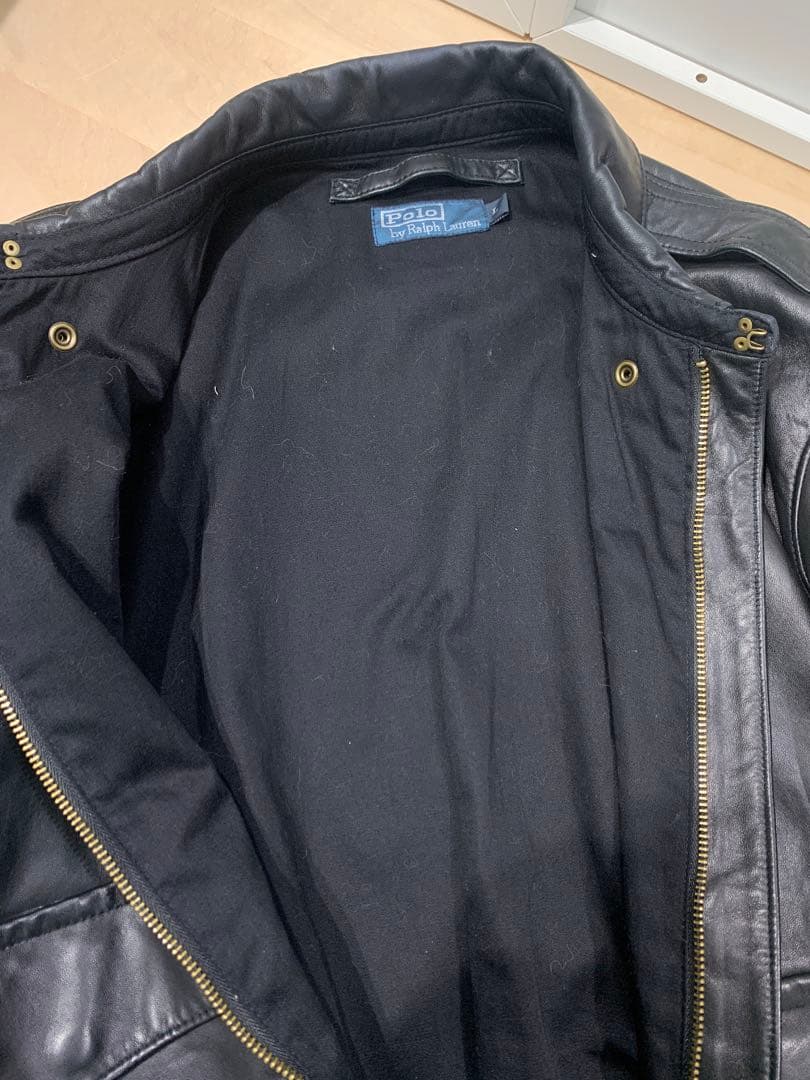 Polo by Ralph Lauren A-2 レザー フライトジャケット