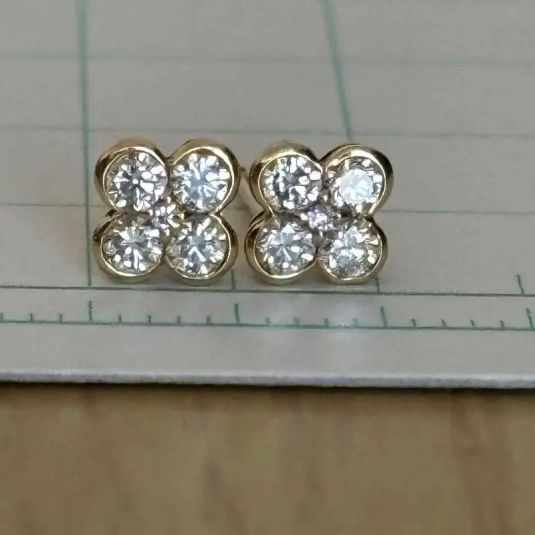 ヴァンドーム　k18 ダイヤ　ピアス