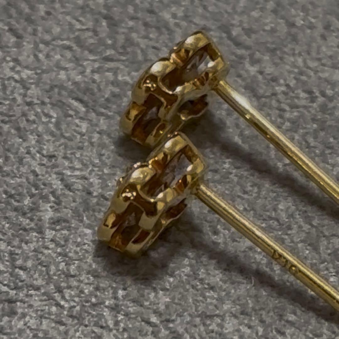 ヴァンドーム　k18 ダイヤ　ピアス