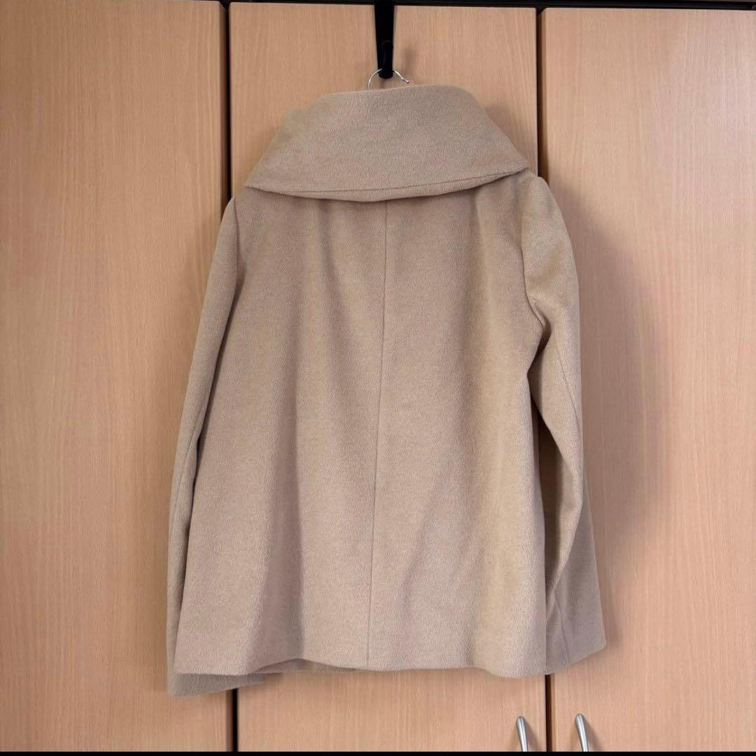 ANAYI アナイ　アンゴラビーバーショートコート　ウール　アウター　キャメル