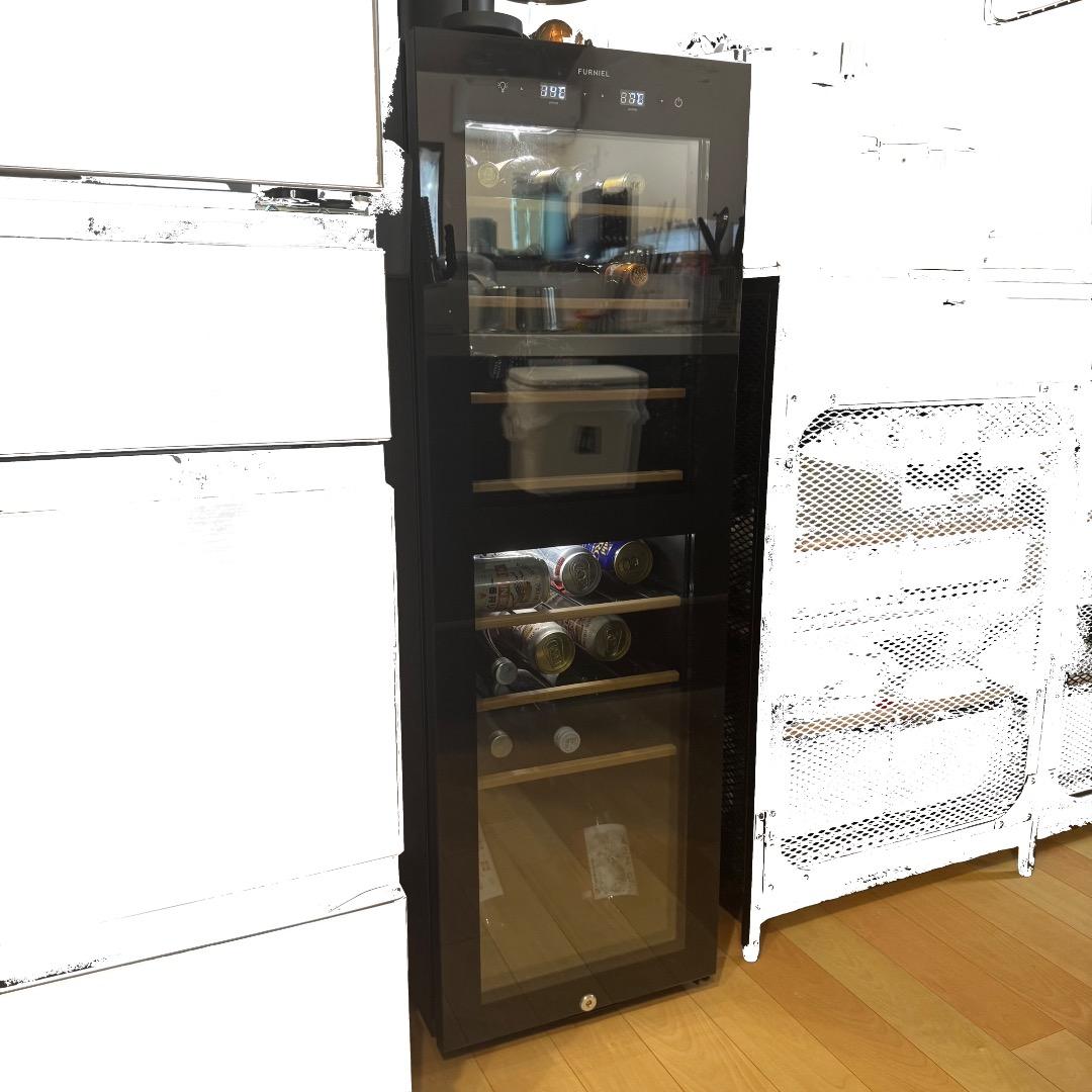 さくら製作所 長期熟成型ワインセラー（２４本・右開き）SAB-90G(PB)