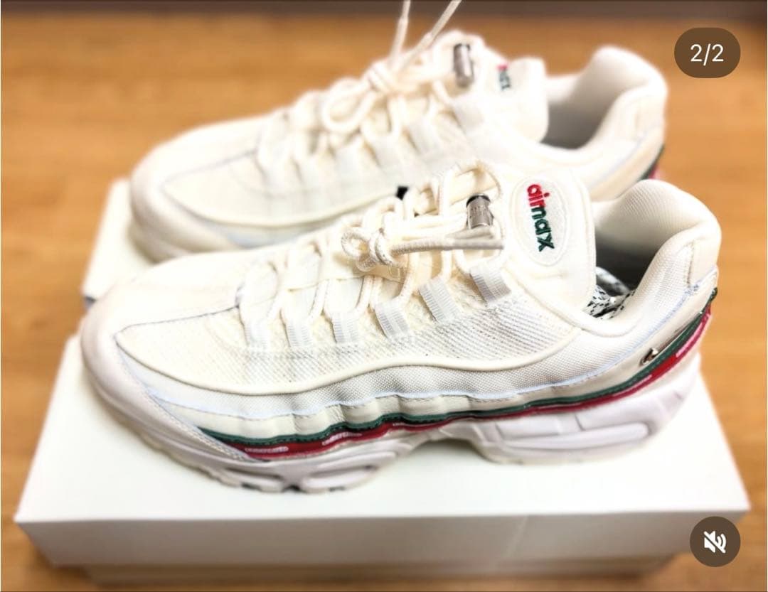 【暁橋様】UNDEFEATED Air Max 95 ホワイト