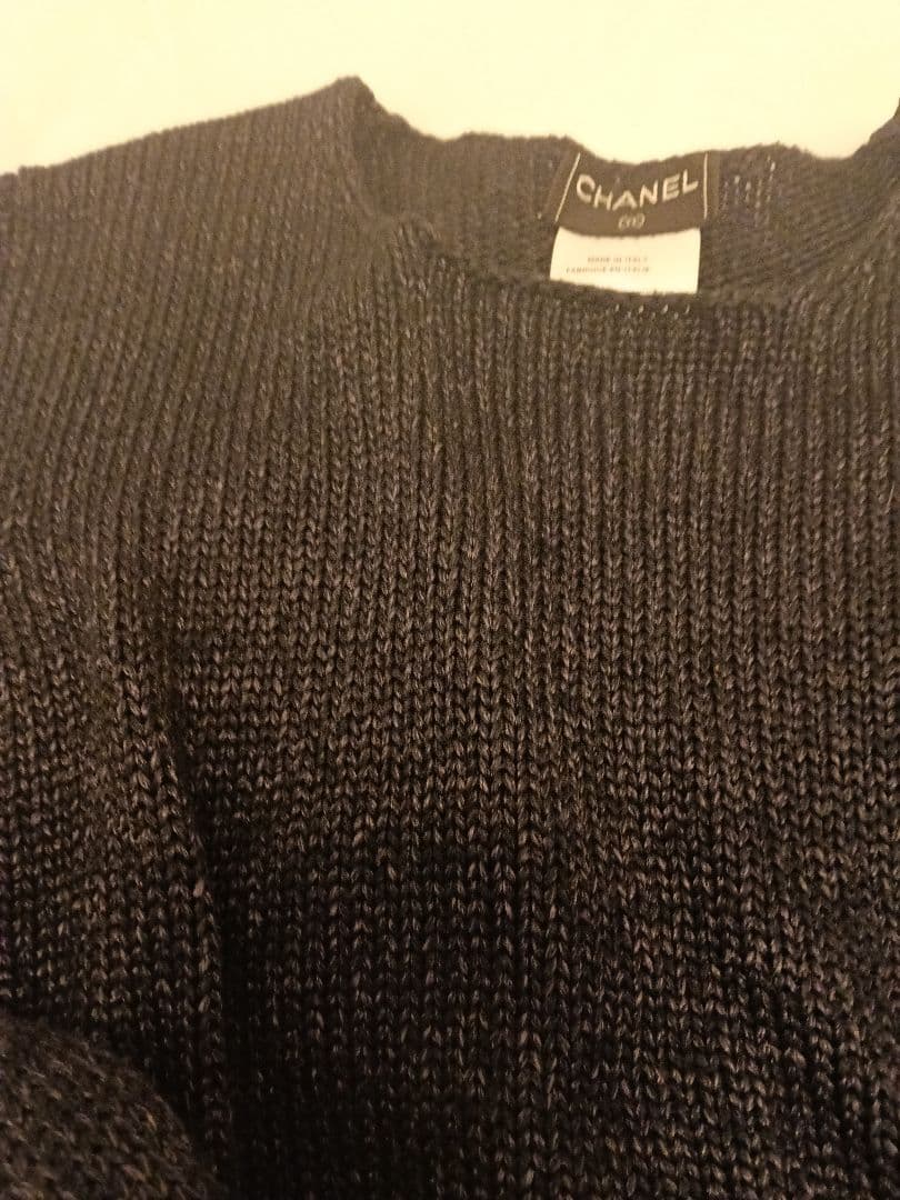 カリーナ　極美品　ココマークいっぱい　CHANEL シャネル　ニット