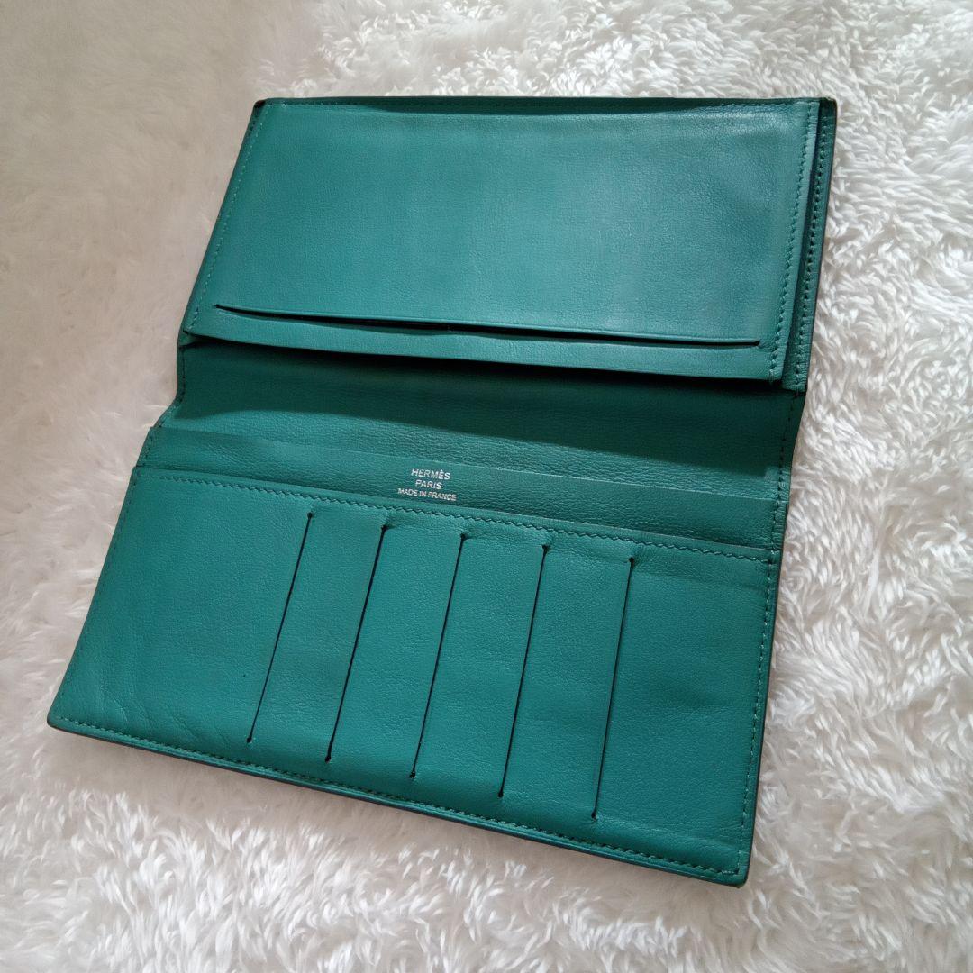 HERMES エルメス MC2 フレミング シルクイン □X刻印 グリーン