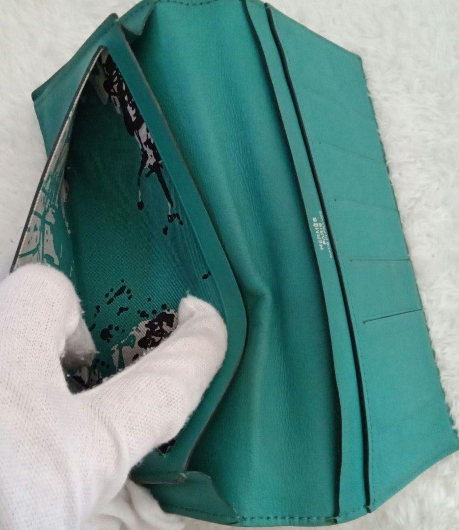 HERMES エルメス MC2 フレミング シルクイン □X刻印 グリーン