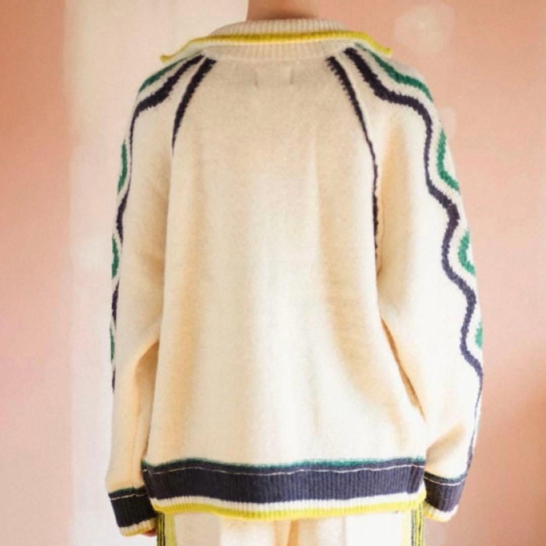 PAMМ　ホームウェアのニットトラックジャケット ホワイト サイズ2