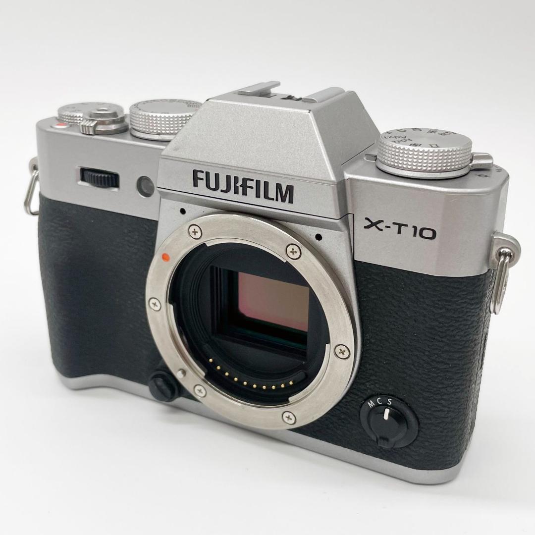 ■元箱付きの極上品 FUJIFILM フジフイルム X-T10 ボディ シルバー