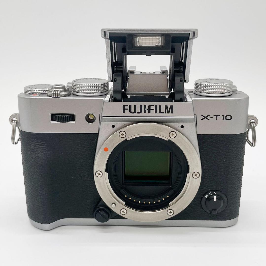 ■元箱付きの極上品 FUJIFILM フジフイルム X-T10 ボディ シルバー