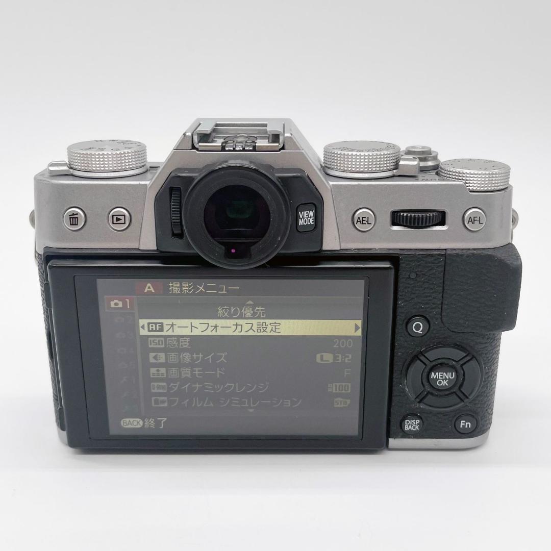 ■元箱付きの極上品 FUJIFILM フジフイルム X-T10 ボディ シルバー