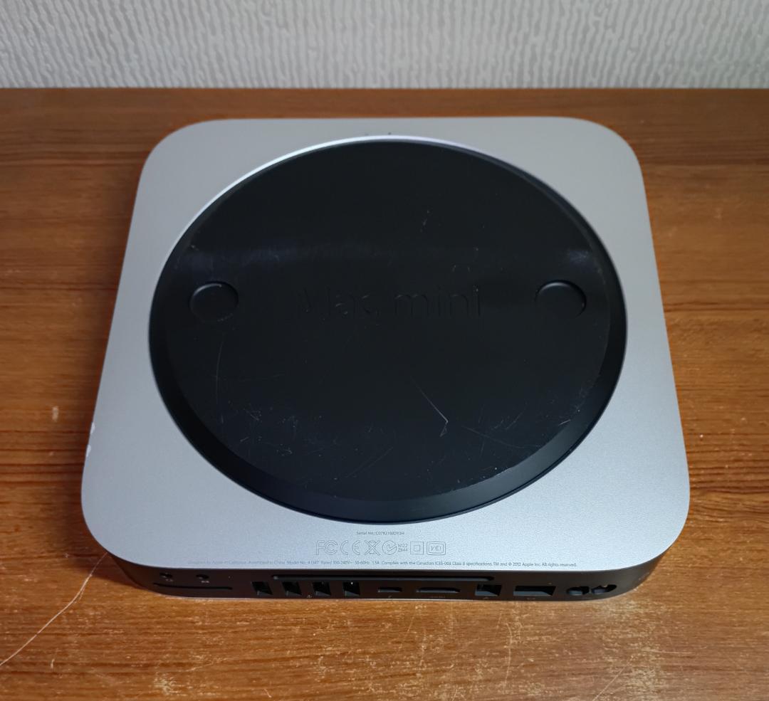 Macデスクトップ Apple Mac mini A1347 Late 2012 Quad i7