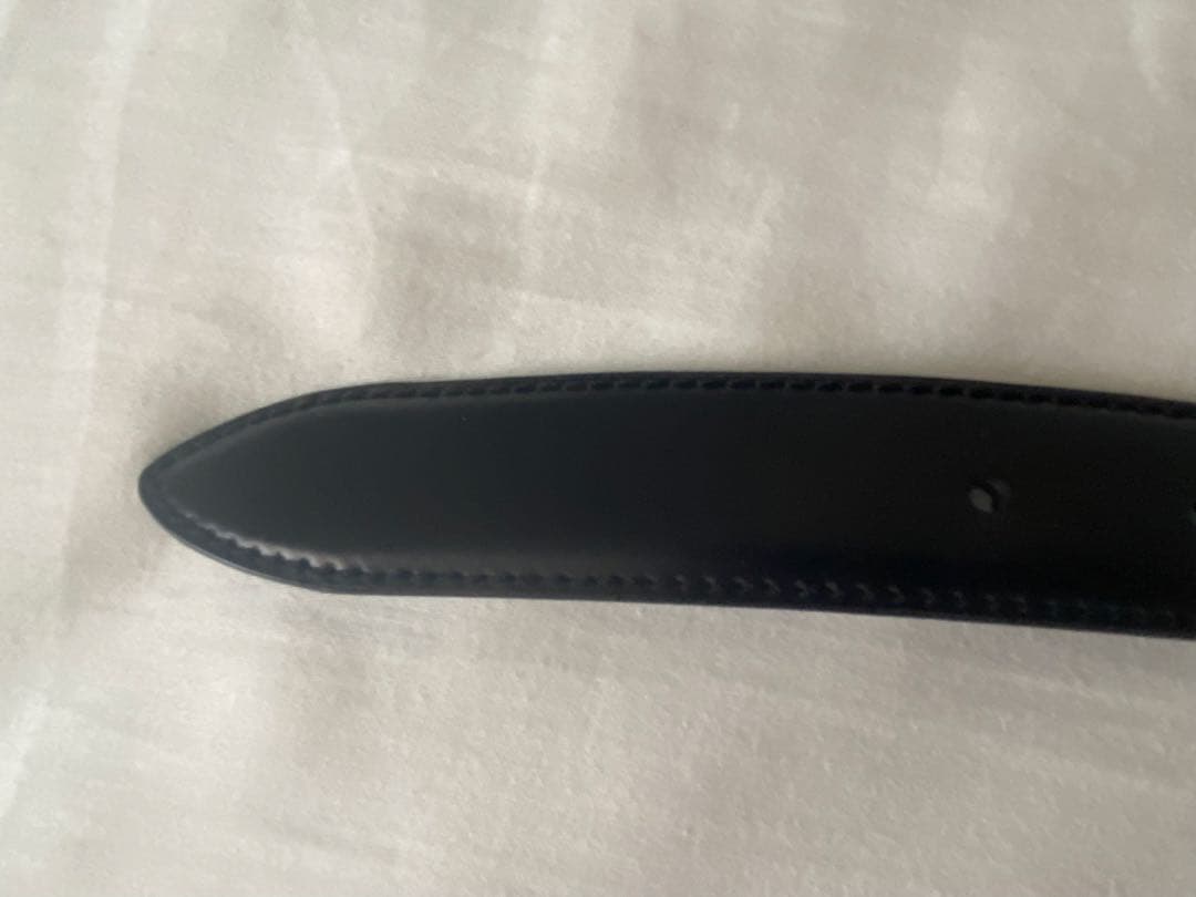 ザソール　ＴＨＥ　ＳＯＬＥ　ベルト　コードバン　黒　サイズ８０