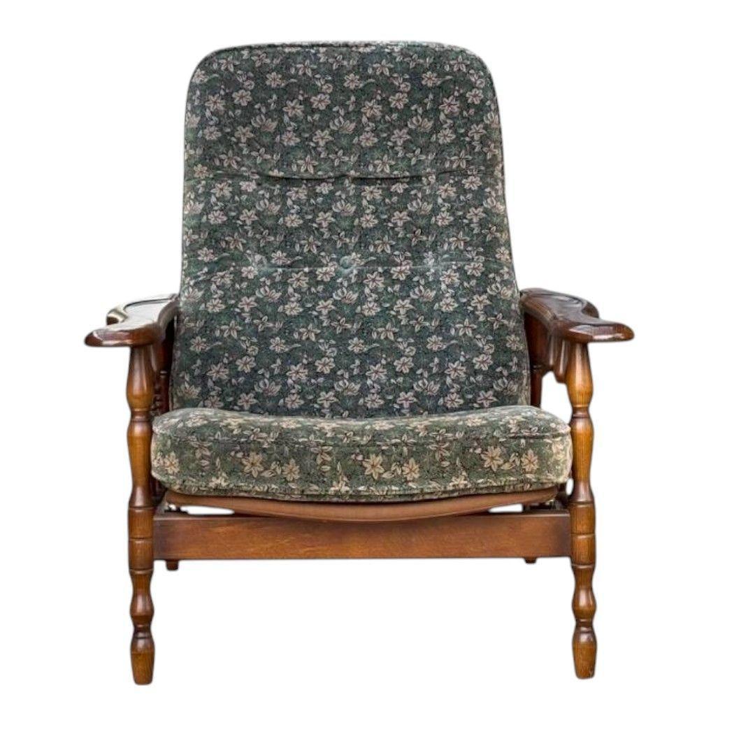 カリモク コロニアル リクライニングチェア