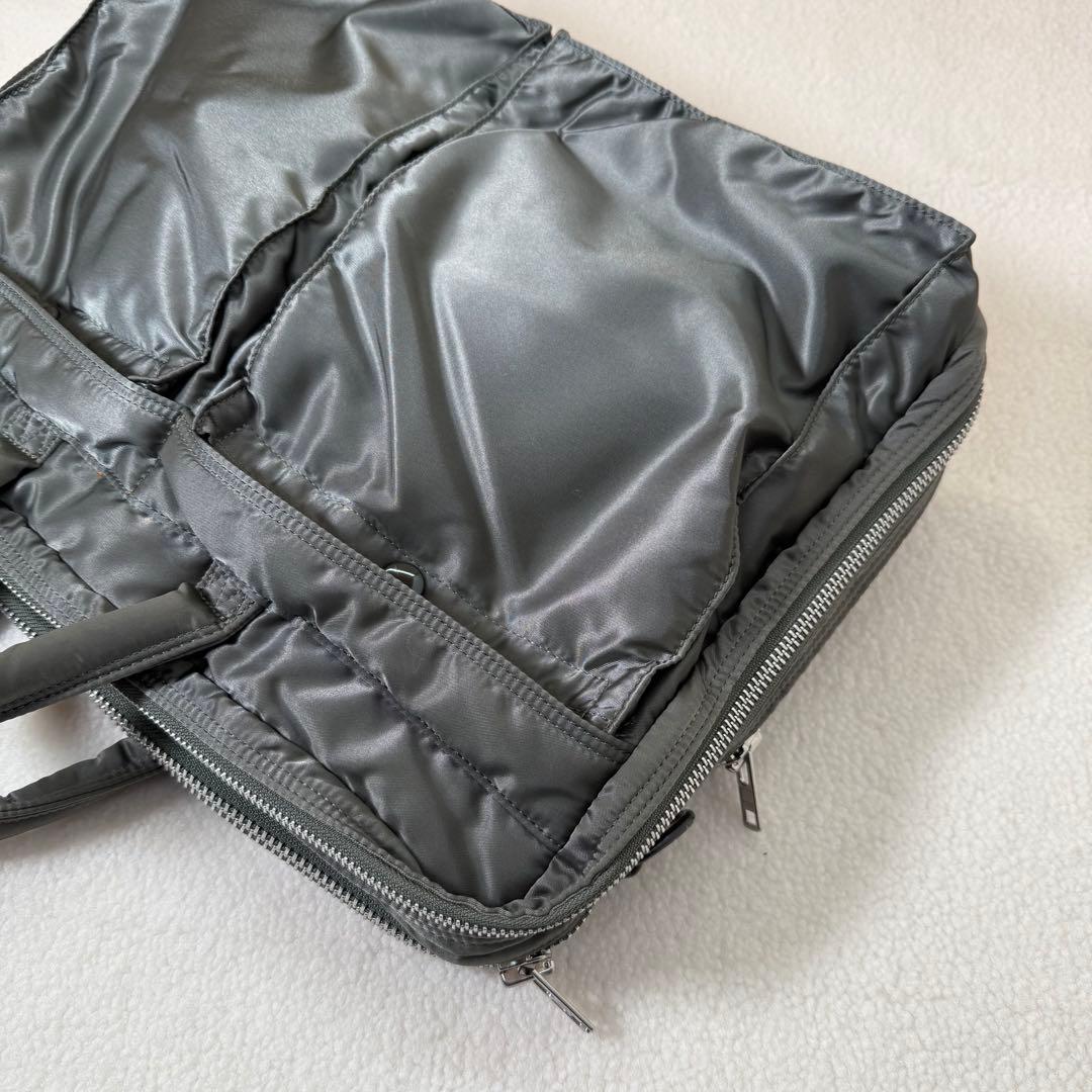 極美品　PORTER ポーター タンカー 2way ショルダーバッグ　 シルバー