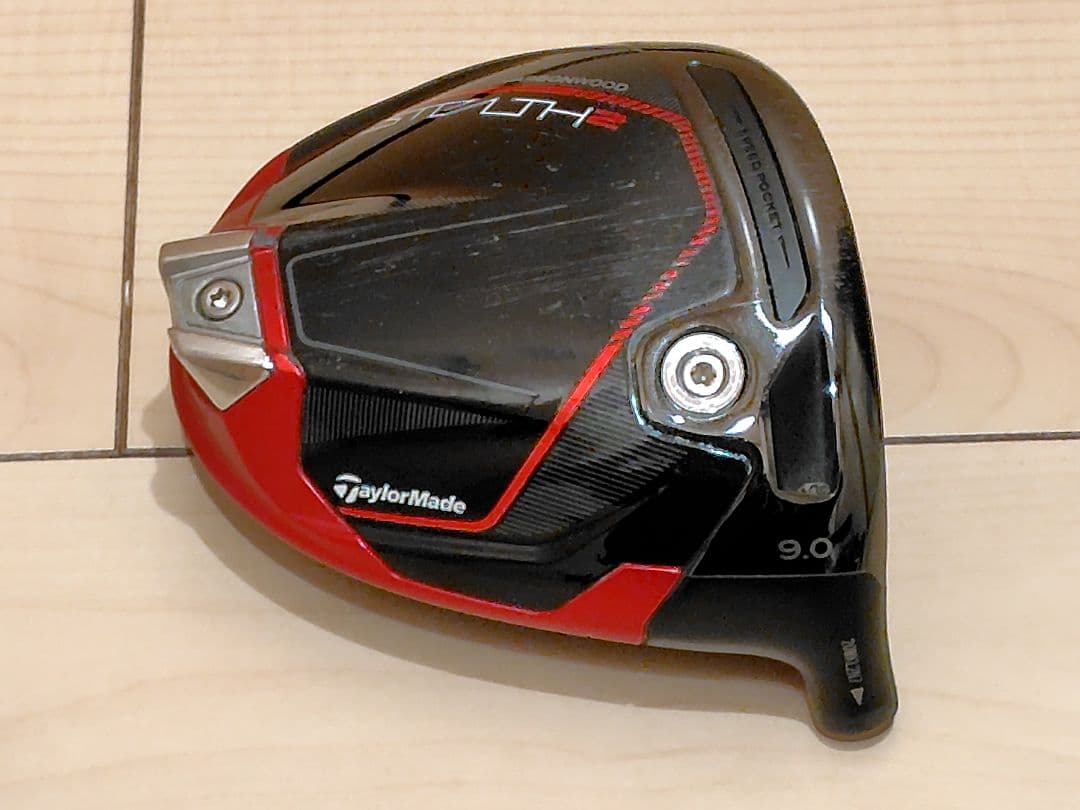 テーラーメイド ステルス2 ドライバー 9.0度ヘッド ヘッドカバー付き