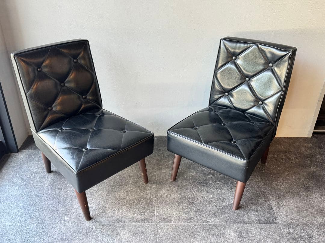 karimoku カリモク60 2脚　カフェチェア　1シーターチェア