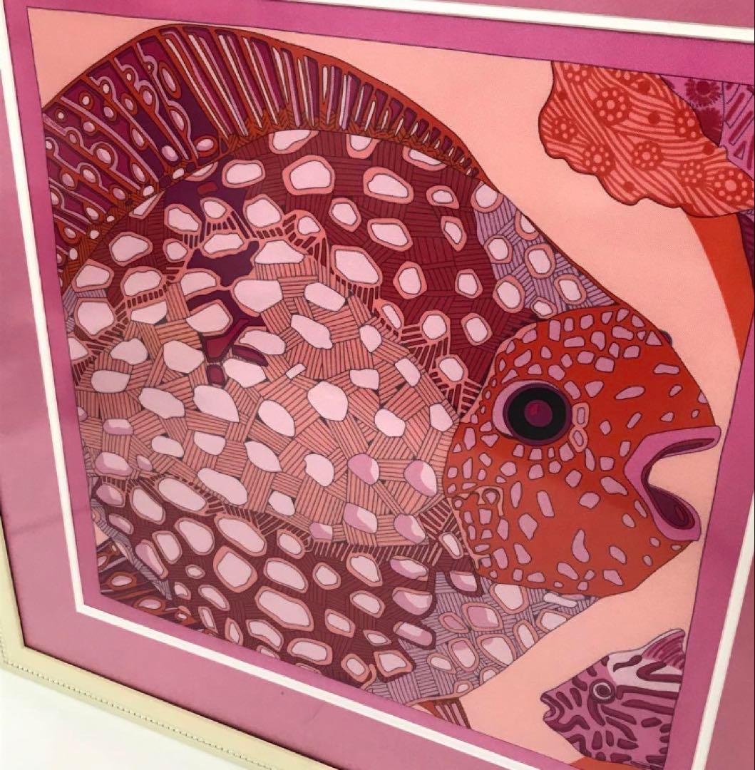 エルメス カレ45 スカーフ 額装 額入り HERMES