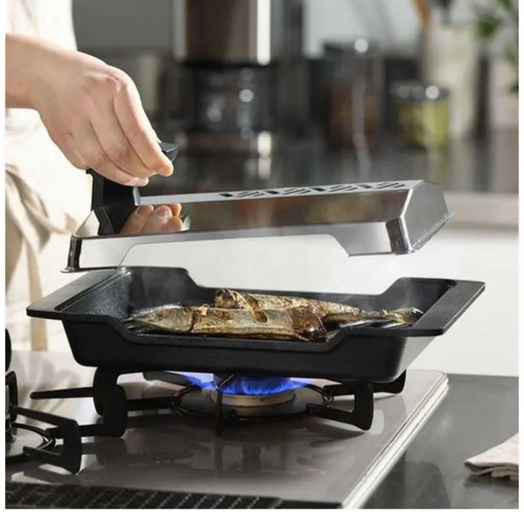 [新品未開封]大人の焼魚IH対応(IH200V) 炭グリル