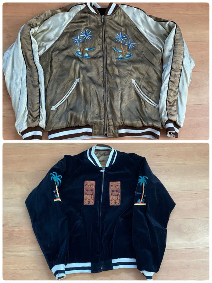 BGCO HAWAII ハワイ　スカジャン　リバーシブル　Ｍサイズ