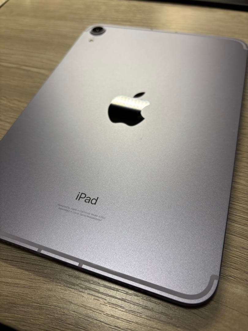 iPad mini6 256GB wi-fi cellular モデル　パープル