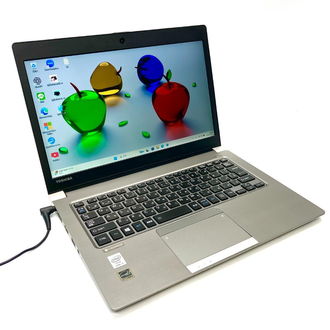 薄型★コンパクト★i5 メモリ8GB SSD カメラ付き 充電可 ノートパソコン