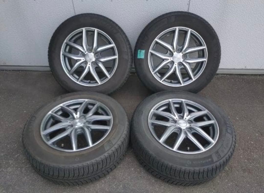 オデッセイ RC1 にて使用☆社外アルミスタッドレス☆215/60R16☆