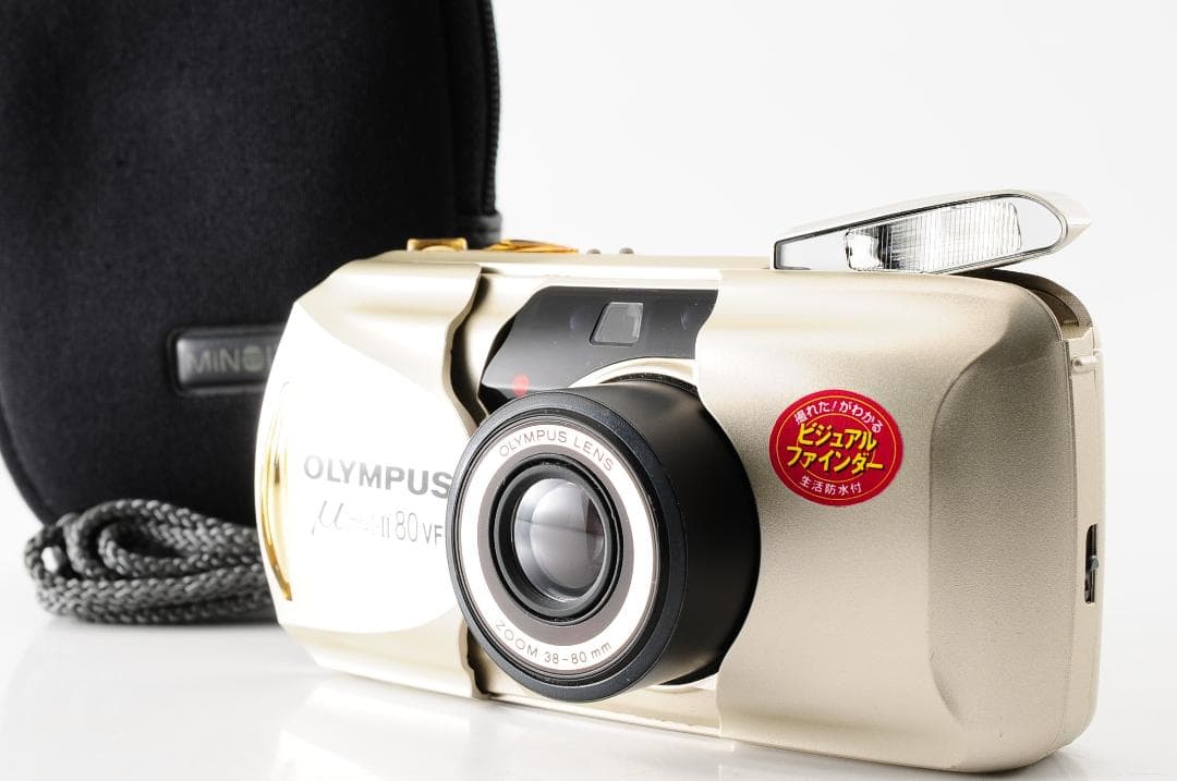 [美品 ケース付き] オリンパス Olympus mju ii 80 VF