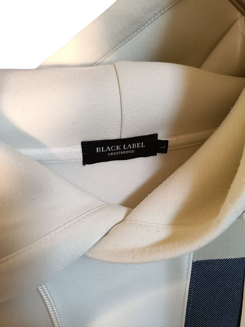 BLACK LABELブラックレーベル クレストブリッジ チェックフーディ L