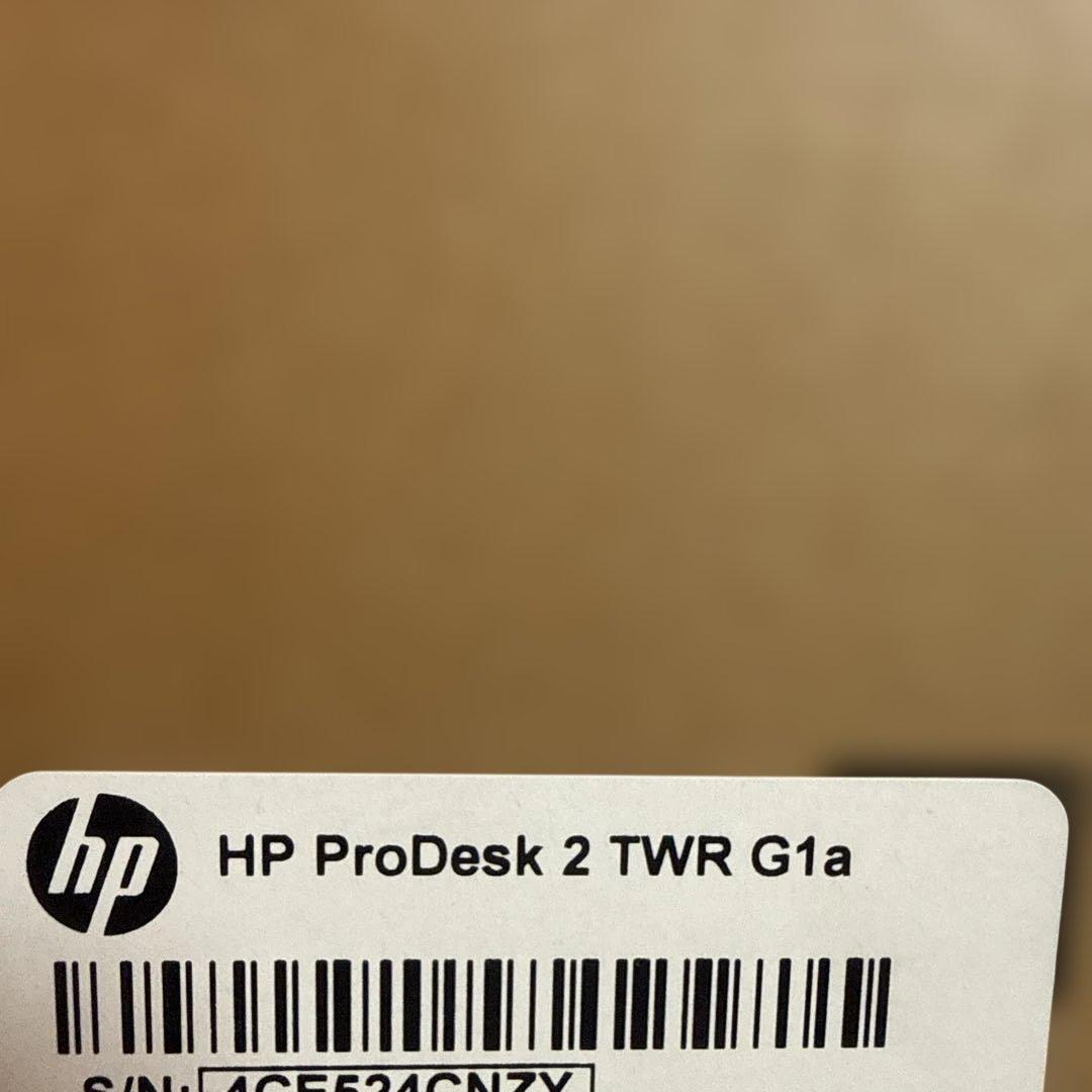 HP ProDesk 2 TWR G1a デスクトップPC