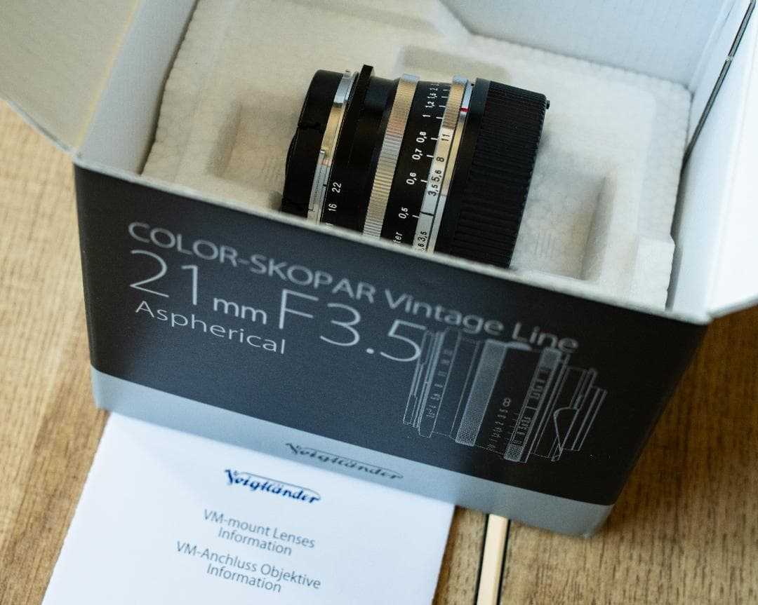 レンズ(単焦点) COLOR-SKOPAR 21mm F3.5 Asph VM Type I