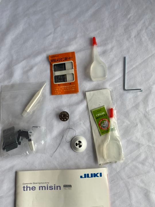 juki ミシン　HZL-7800 通電確認