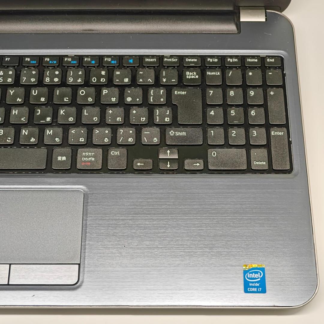 【DELL】爆速i7 SSD256GB 8GB タッチパネル搭載 ノートPC