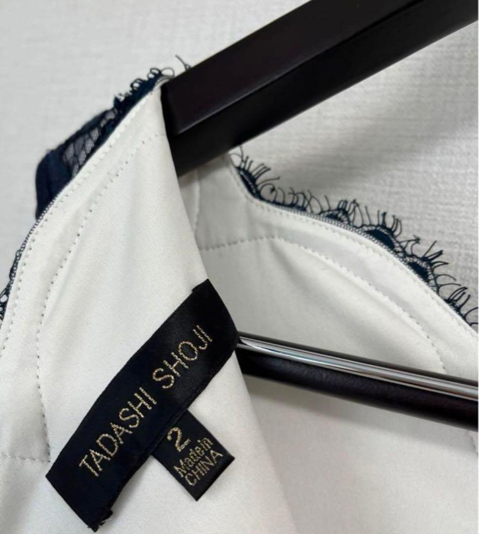 タダシジョージ　美品総レースワンピース