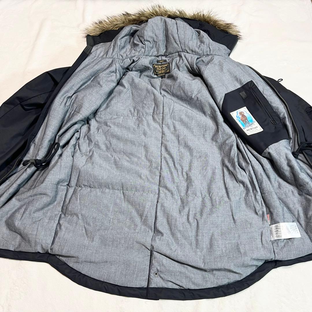 【良品】バートン ジャケット ファー付き