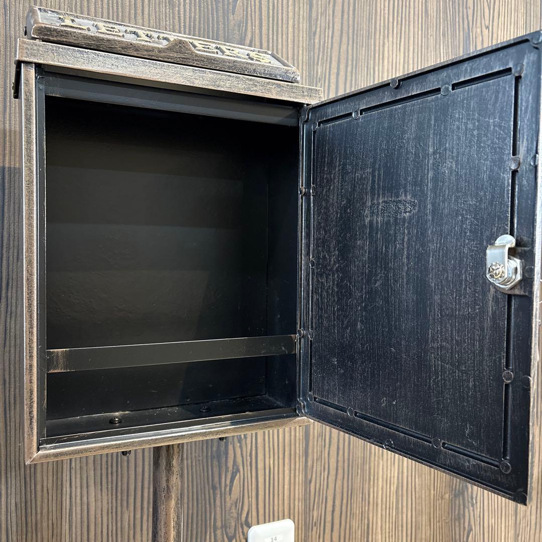 サンニード ポスト スタンド 郵便受け 配達ネコ