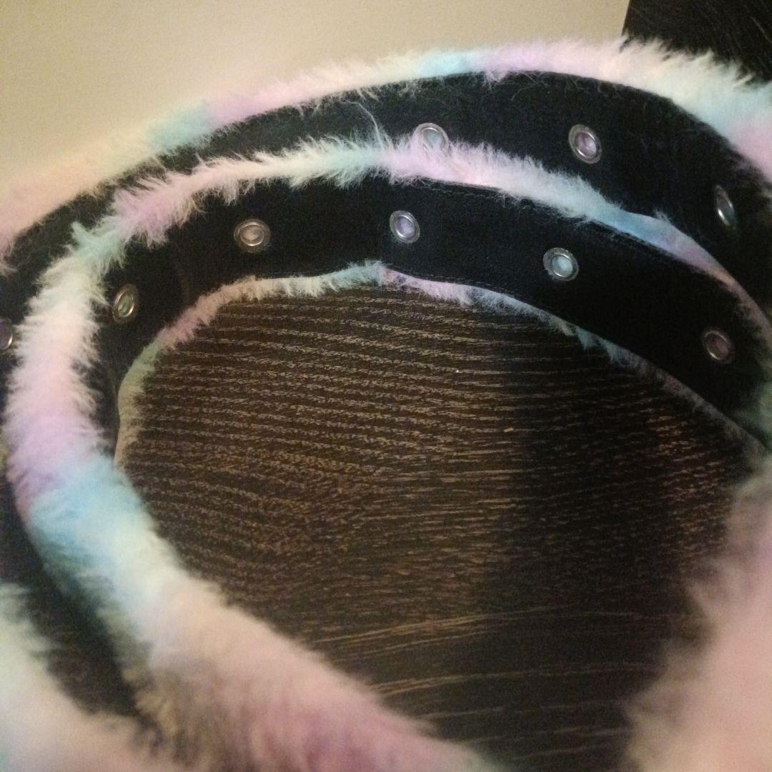 正規品 AFB ファーベルト (BORDER CANDY) 公式 即完売品