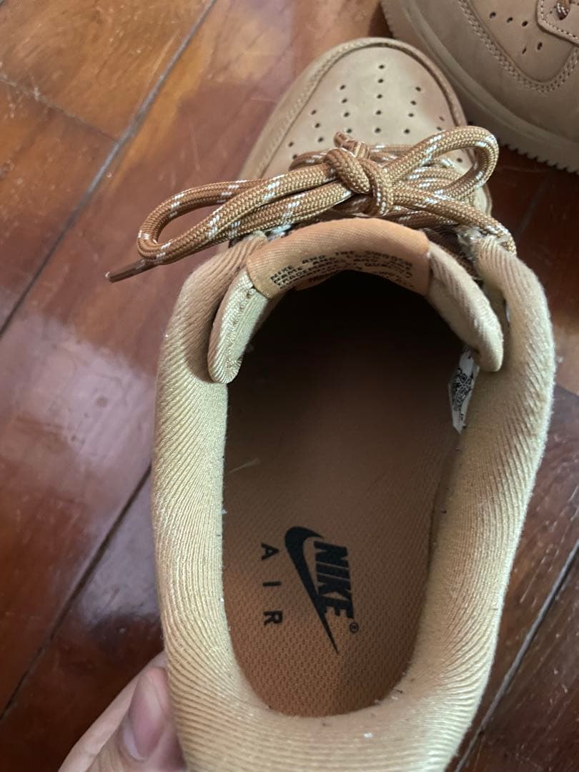 NIKE AIR FORCE 1 AF1 LOWウィート ブラウン FLAX